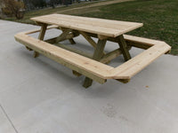 8ft Wrap-Around Table