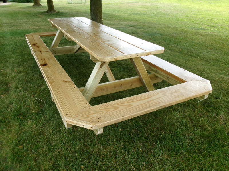 8ft Wrap-Around Table